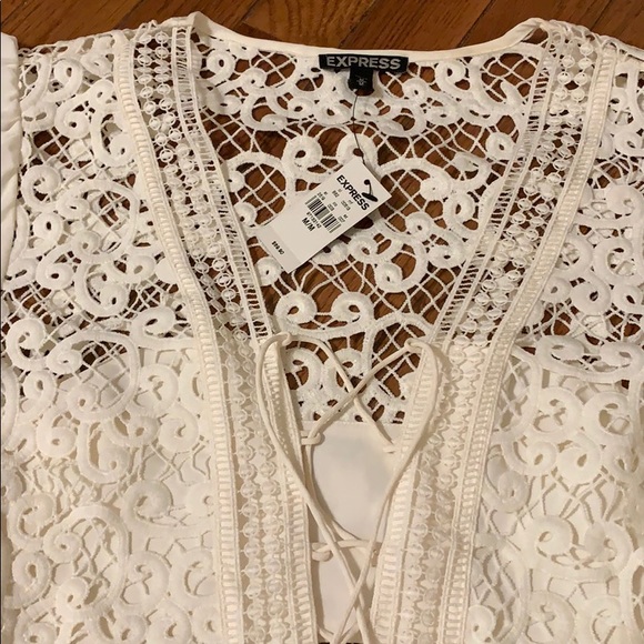 Ivory Lace top - Picture 2 of 4